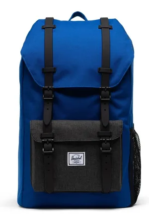 Herschel Vrije tijd rugzak Rugzak met laptopvak Little America Youth Backpack 18L Blauw Grijs