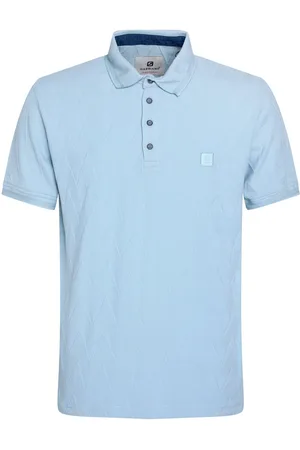 Gabbiano Poloshirt Polo 235533 4001 Bright Blue Mannen