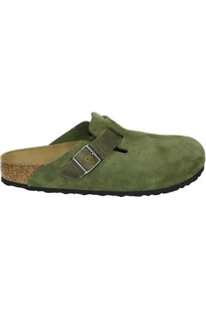 Birkenstock BOSTON SYNTHETICS - Heren slippers - Kleur: