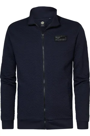 Petrol Industries Heren Casual Vest Jekyll Island - Blauw