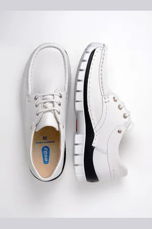 Wolky Dames Veterschoenen 04701 Fly Summer Wit