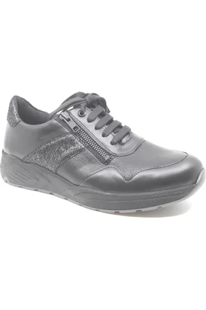 Solidus 53504 01062, Zwarte sneakers wijdte H
