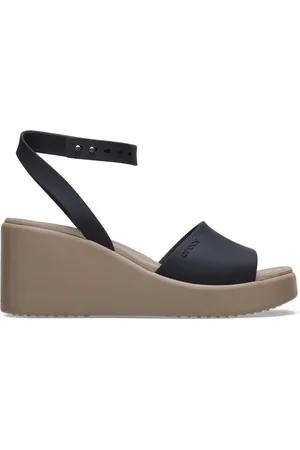 Crocs Brooklyn Ankle Strap Wedge Sandalen EU 41-42 Vrouw