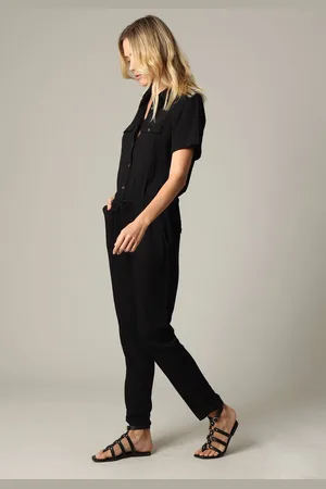 Deeluxe Damesjumpsuit met korte mouwen 40