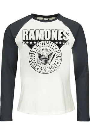 RAMONES Amplified Collection - 3D Crest Shirt met lange mouwen meerkleurig L Heren