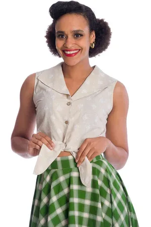 Banned Retro HOT AIR BALLOON DREAMING Blouse - L