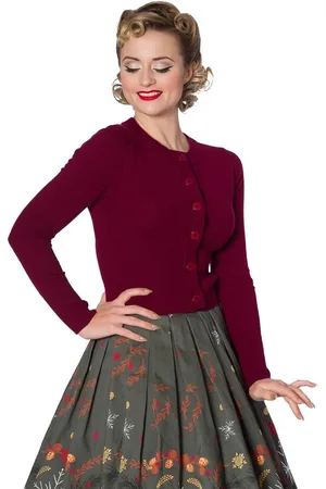 Dancing Days DOLLY Cardigan - L - rood
