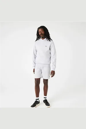 Lacoste Bio Cotton Fleece Crew Sweater Heren