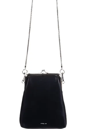 The Sticky Sis Club Phone wallet | club chic | black