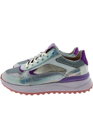 Floris van Bommel Dames Sneakers Noppi 19.22 Silver