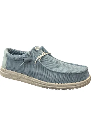 Hey dude Wally Stretch Sox Heren Instappers Cloud Blue/Dawn Blue