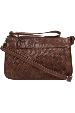 The Monte Clutch voor Dames / Klein Schoudertasje - Leer - Tani
