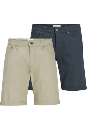 JACK & JONES JACK&JONES JPSTRICK ORIGINAL SHORT MID 2PK MP Heren Short met 5 zakken - Navy Blazer