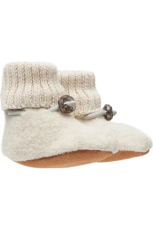 Bergstein Cozy Baby Slofjes - Off-White - Mt. 18/19