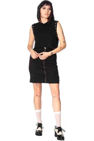 Banned Retro Mouwloze top -M- B MOVIE