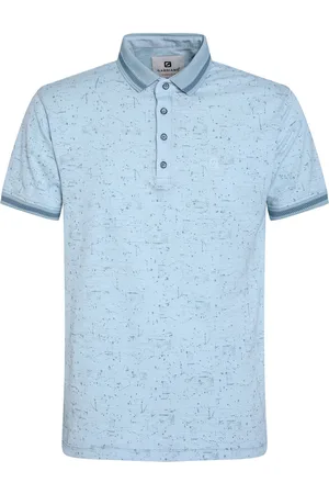 Gabbiano Poloshirt Polo 235528 4001 Bright Blue Mannen