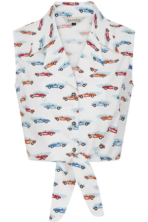 Banned Retro Sandy Retro Car Blouse - S