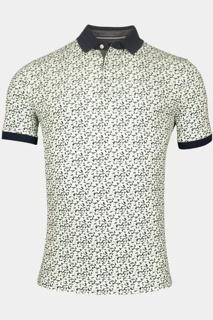 Baileys Polo korte mouw Poloshirt Pique with all over 515230/72