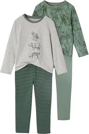Vertbaudet Set van 2 "jungle"-pyjama