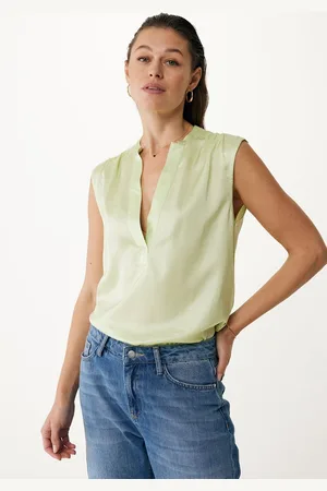Mexx Top Violet Light Green Dames