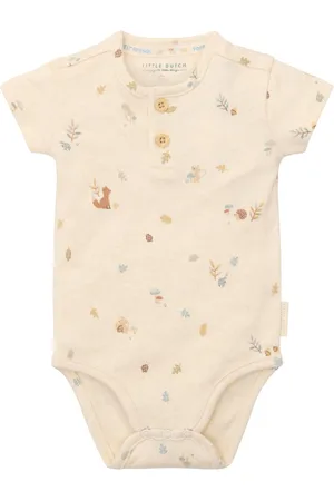 Little Dutch Forest Nature Romper Korte Mouw