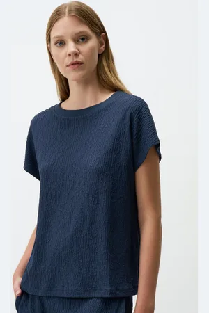 Jimmy Key Ronde Hals Opengewerkt Gebreid T-Shirt