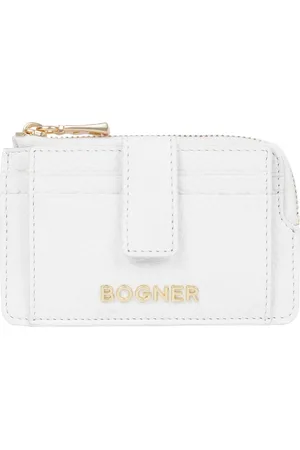 Bogner Leren Kaarthoes Andermatt Elli Purse Wit