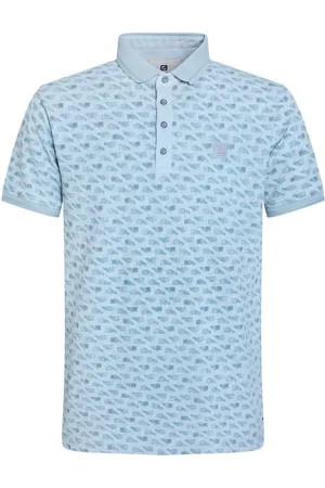 Gabbiano Poloshirt Polo 235530 4001 Bright Blue Mannen