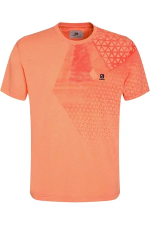 Gabbiano T-shirt Katoenen Print T Shirt 155517 4002 Light Coral Mannen