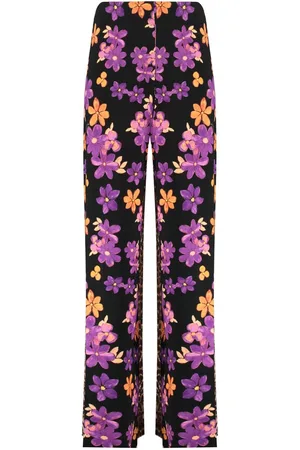 Harper & Yve Broek Jane Pa Dw24t102 1225 Blown-up Flower Dames