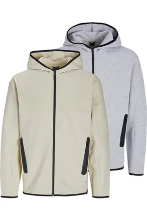 JACK & JONES Heren hoddie 2 pack Fusion