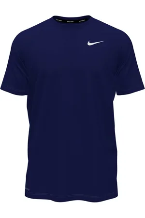 Nike Swim Essential - Short sleeve hydroguard Heren Zwemshirt - Midnight navy