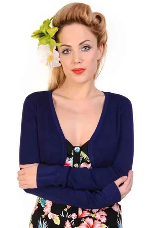 Dancing Days Flickers Bolero - XL - Donkerblauw