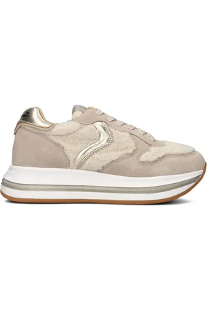 Voile blanche Merry Curly Sneakers - Suède - Dames -