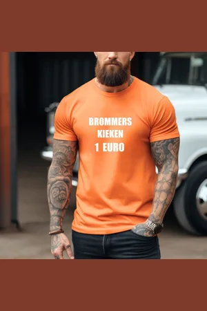 B and C Shirt-Koningsdag- Koningsdag shirt- maat L- koningsdag shirt.