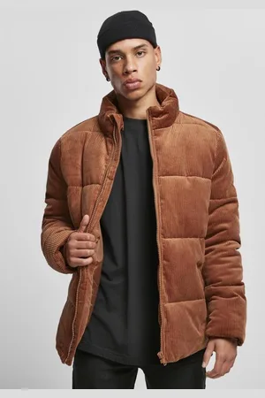 Urban classics Jacke Boxy Corduroy Puffer Jacket Toffee-XL
