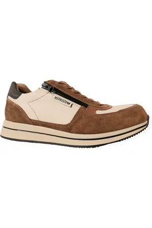 Mephisto Sneaker Gilford Tobacco Bruin Cr??me