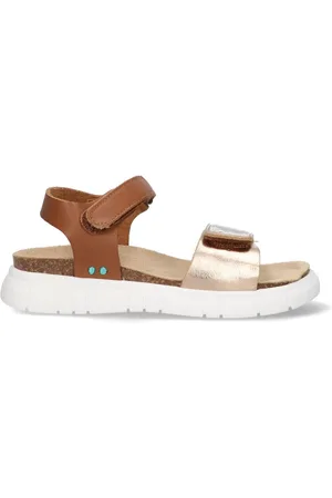 Bunnies JR Bregje Beach Meisjes Platte Sandalen - - Imitatieleer - Klittenband