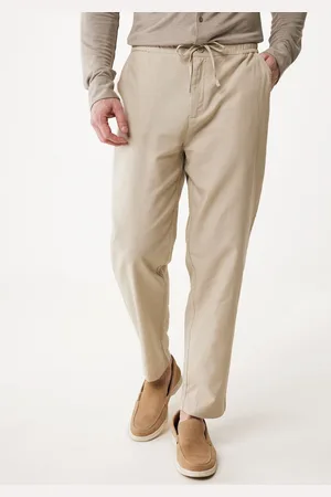 Mexx Pants Linen Ethan Greyish Sand Heren