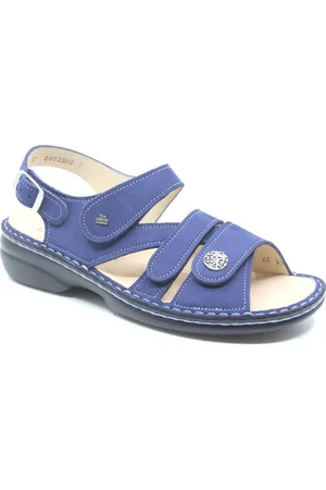 FinnComfort Finn Comfort, GOMERA, 02562-711047, Blauwe dames sandalen