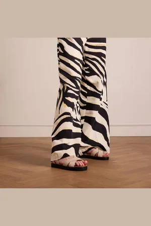 Manfield Dames - suède sandalen