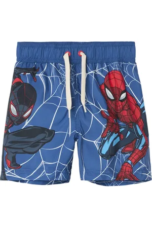 NAME IT NMMMAVE SPIDER LONG SWIMSHORTS MAR Jongens Zwemkleding