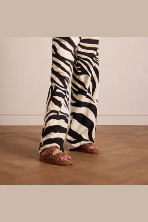 Manfield Dames - leren slippers