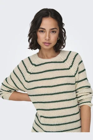 JDY ELLEN L/S ONECK RAGLAN PULLOVER KNT - Dames - Gebreide truien