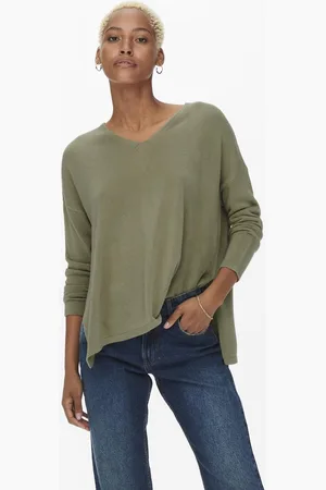 ONLY ONLAMALIA LS V-NECK CC KNT - Dames - Gebreide truien
