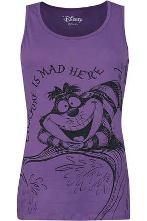 ALICE In Wonderland Cheshire Cat Top lila M Dames