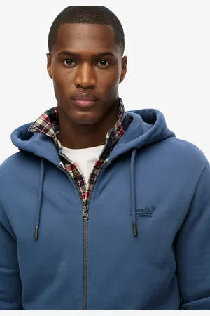 Superdry Essential Logo hoodie met rits - Heren - Hoodies