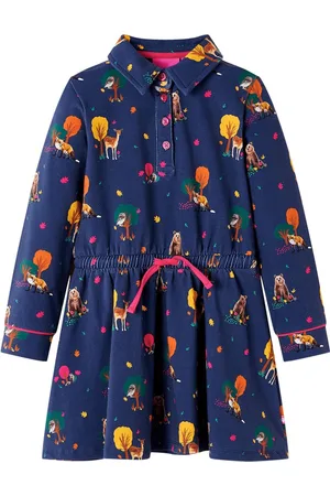vidaXL Kinderjurk Lange Mouwen -