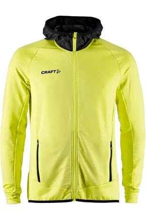 Craft Extend Jas Met Kap Heren - Fluogeel |