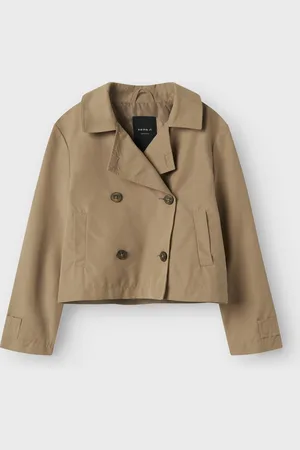 NAME IT NKFMADELIN TRENCH COAT SHORT - Meisjes - Buitenjassen
